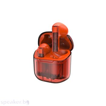 Bluetooth слушалки WiWu Ghost TWS11, Оранжев –