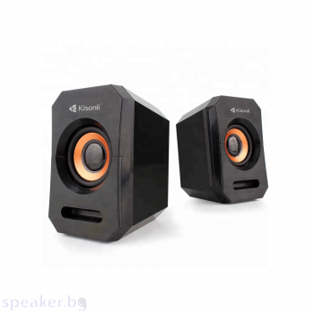 Тонколони Kisonli А-606, 3W*2, USB, Различни цветове