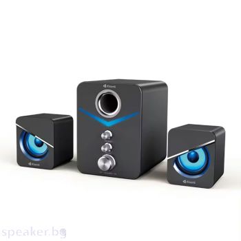 Тонколони Kisonli U-3100, AUX, 3W+2x2W, Black - 22223