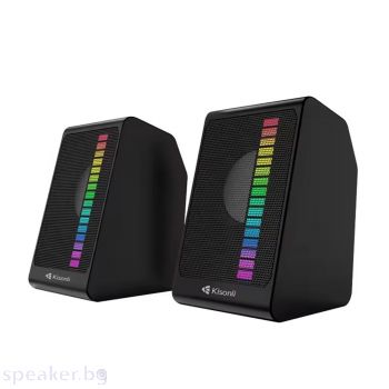 Тонколони Kisonli X13, AUX, 2x3W, Black - 22230