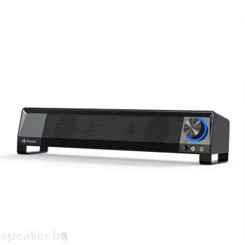 Тонколона Kisonli X2, Bluetooth, AUX, 2x3W, Black - 22233
