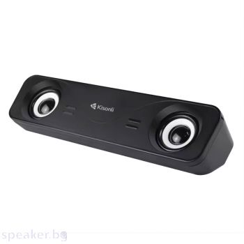 Тонколони Kisonli i-610, AUX, 2x3W, Black - 22249