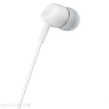 Слушалки с микрофон HAMA Kooky, 3.5 mm, In-Ear, Siri, Google Assistant, Бял