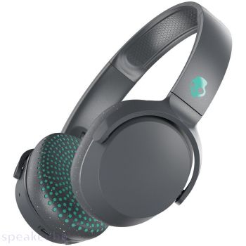 Блутут слушалки Skullcandy Riff Wireless, Сив/Светлозелен