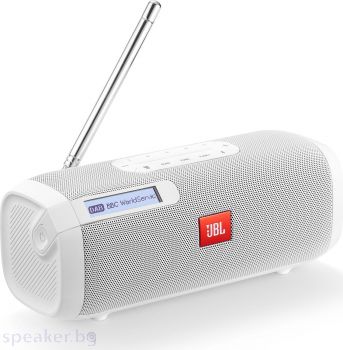 Блутут колонка с радио JBL Tuner Бял