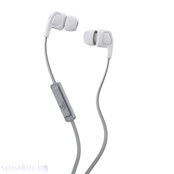 Слушалки тапи Skullcandy Smokin Buds 2 Сив/Бял