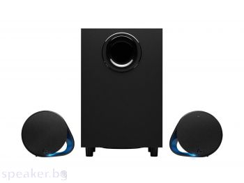 Тонколони Logitech G560 RGB 2.1, 240W, Черен