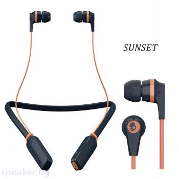 Блутут слушалки тапи Skullcandy INKD 2.0 Wireless Тъмно син