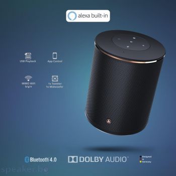 Преносима смарт тонколона HAMA SIRIUM1400ABT, Bluetooth / гласов асистент, Черен