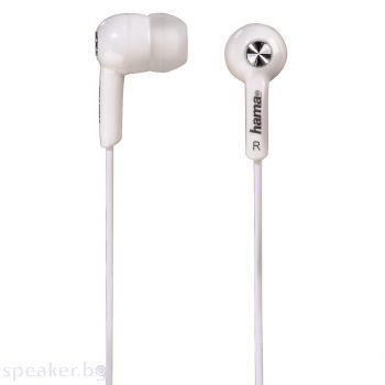 Слушалки HAMA In Ear "Basic" бели