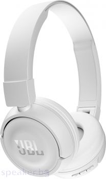 Блутут слушалки JBL T450BT, Бял