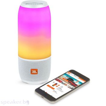 Блутут Колонка JBL PULSE3 , 20W Бял