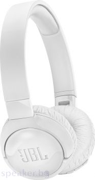 Слушалки on-ear JBL T600BTNC, Бял