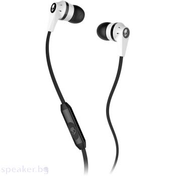 Слушалки тапи Skullcandy INKD 2.0 Черен/Бял