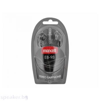 Слушалки MAXELL EB-98 Ear BUDS черни