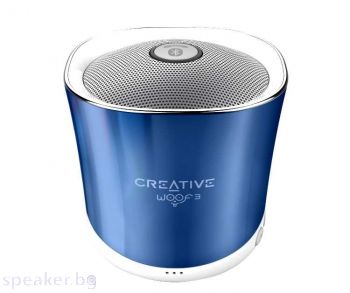Тонколонка Creative WOOF3 блутут мобилна, Син