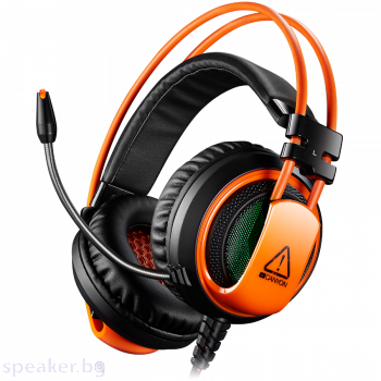 Слушалки Gaming headset 3.5mm jack plus USB connector for vibration function Черен