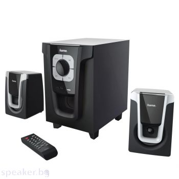 Озвучителна система HAMA PR-2120 173138, 2.1, 2x5W+10W, Черен