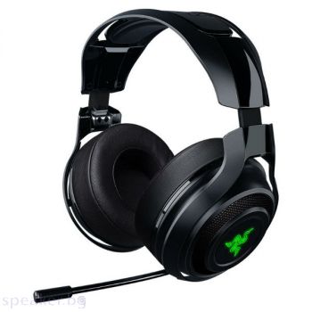 Слушалки Razer ManO'War Wireless геймърски, безжични 7.1 virtual surround sound