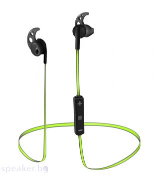 Слушалки TRUST Sila Bluetooth Wireless Earphones - black/lime