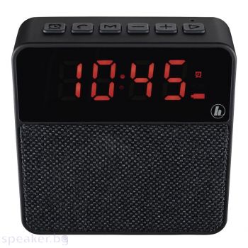 Блутут мобилна колонка HAMA Pocket Clock, черен