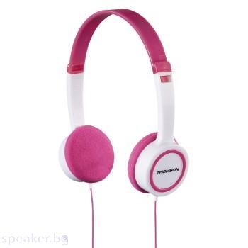 Слушалки HAMA Thomson HED1105P On-Ear Kids, за деца 3.5мм жак, Стерео