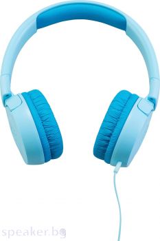 Слушалки за деца JBL JR300, Син