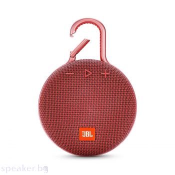 Блутут Колонка JBL Clip 3, Червен
