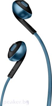 Блутут Слушалки JBL T205BT, Син