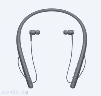 Sony Hi-Res WI-H700, black, 9mm driver unit; High-Resolution Audio, DSEE HX