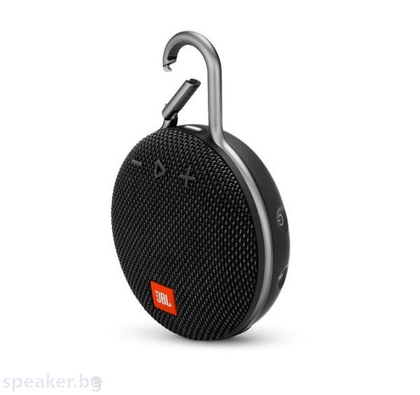Тонколона JBL CLIP 3 BLK ultra-portable and waterproof Bluetooth speaker