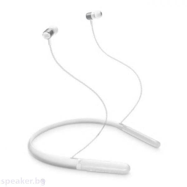 Слушалки JBL LIVE220 BT WHT Wireless in-ear neckband headphones