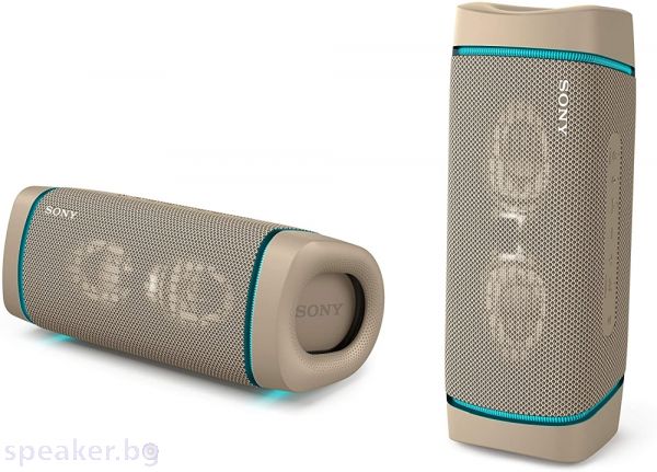Тонколона SONY SRS-XB33 Portable Bluetooth Speaker, Taupe