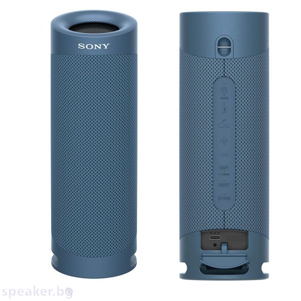 Тонколона SONY SRS-XB23 Portable Bluetooth Speaker, Light Blue