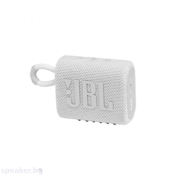 Блутут колонка JBL GO 3 Бял