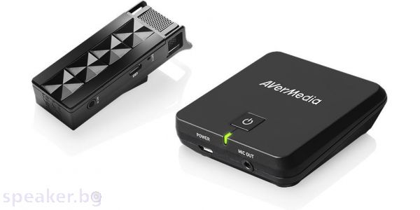 Безжичен микрофон AVerMedia AW313L