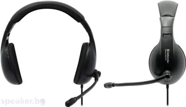 Слушалки DEFENDER с микрофон Bravo HN-015