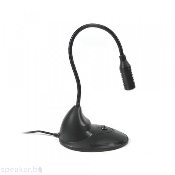 Микрофон No brand MC301, 3.5mm, Черен 