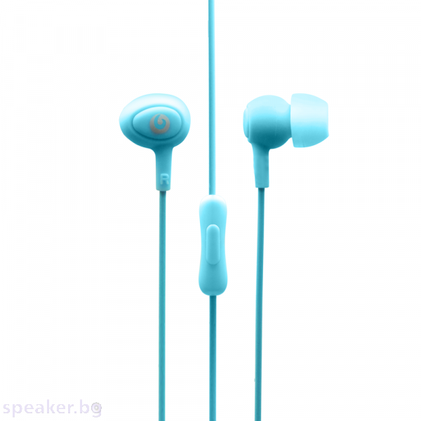 Слушалки Ovleng IL-1, За мобилни устройства, С микрофон, Черен 