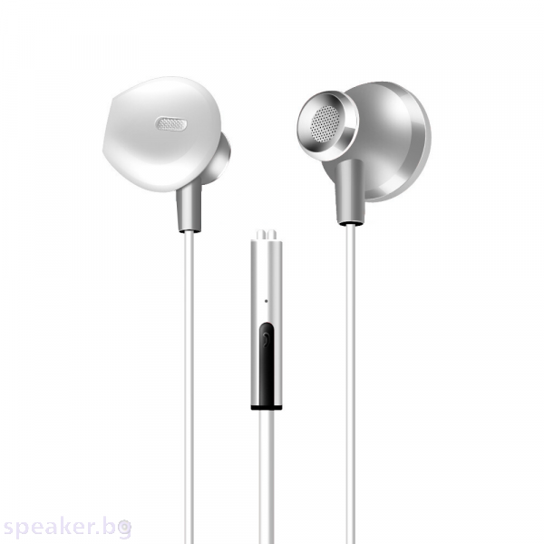 Слушалки за мобилни устройства Earldom ET-E14, Mикрофон, Сив 