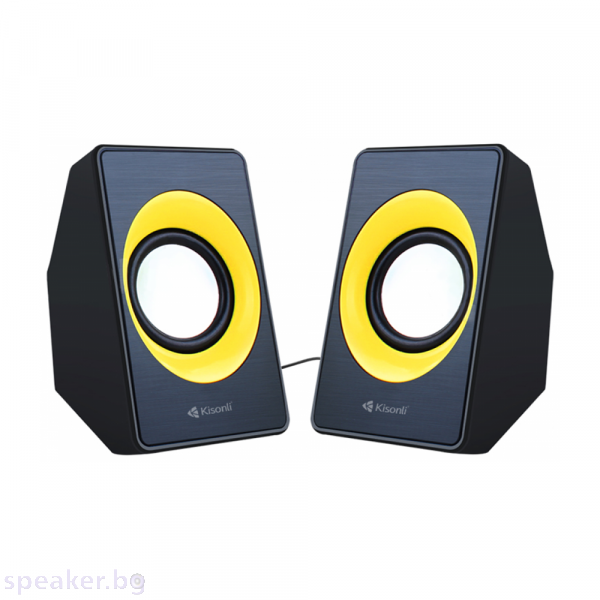 Тонколони, Kisonli, A-303, 2x3W, USB, Различни цветове 