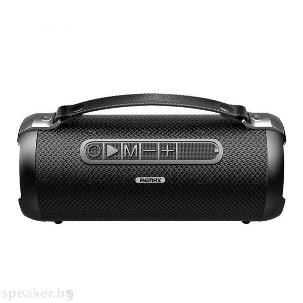 Тонколона Remax RB-M43, Bluetooth, USB, TF, TWS, AUX, Black - 22214