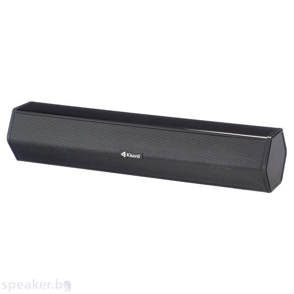 Тонколони Kisonli i-620, AUX, 2x3W, Black - 22248