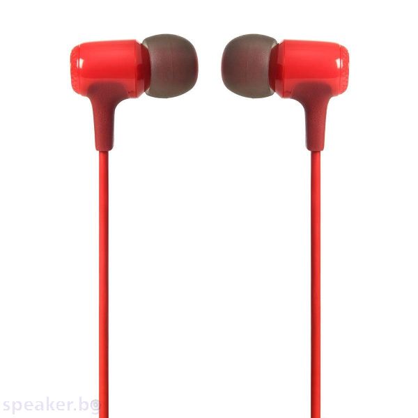 Слушалки JBL E15 ,Червен