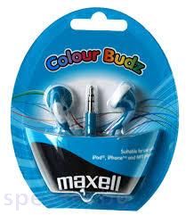 Слушалки MAXELL color BUDS сини