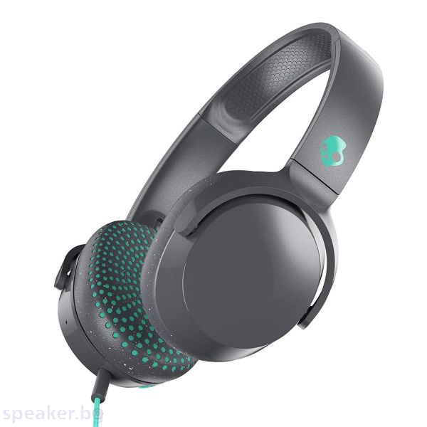 Слушалки с микрофон Skullcandy Riff On-ear, Сив