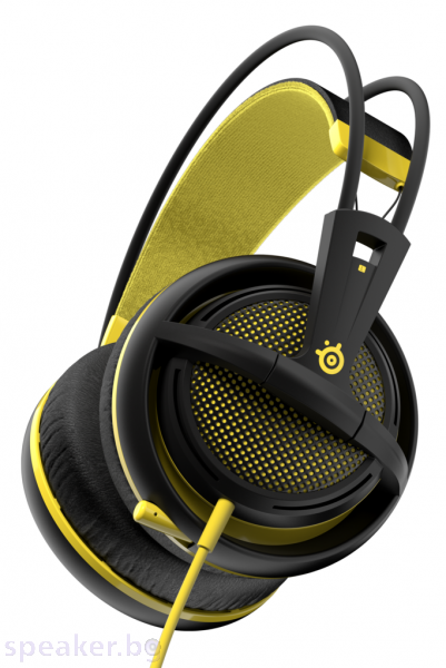 Слушалки с микрофон STEELSERIES Siberia 200 Proton жълт