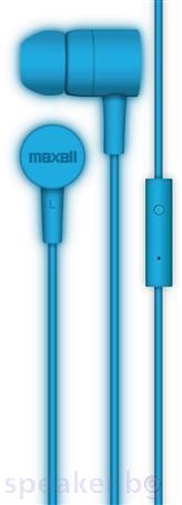 Слушалки с микрофон MAXELL SPECTRUM Earphone сини 