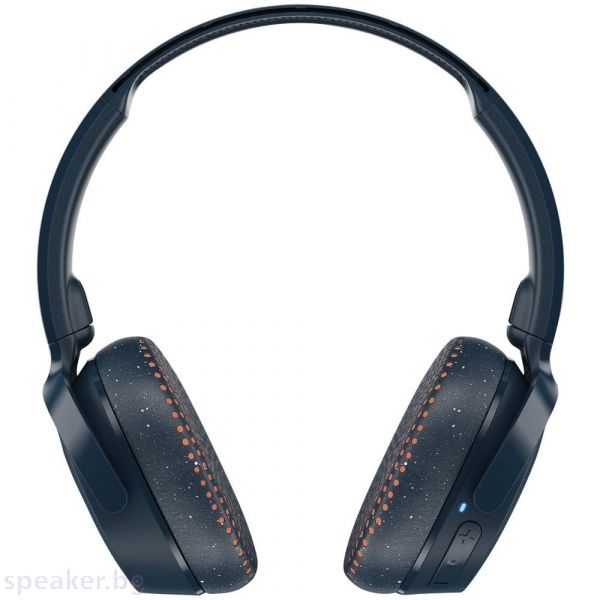 Блутут слушалки Skullcandy Riff Wireless, Тъмно син/Розов