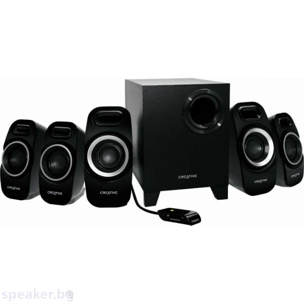 Creative Inspire T6300, 5.1, 5x7W+22W